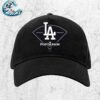 Official Los Angeles Dodgers October Ready 2024 MLB Postseason Locker Room Royal Classic Cap Snapback Hat