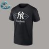 Official New York Yankees Nike 2024 MLB Postseason Authentic Collection Legend Navy Vintage T-Shirt