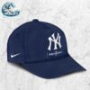 Official New York Yankees Black 2024 MLB Postseason Around The Horn Classic Cap Snapback Hat