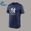 Official New York Yankees Black 2024 MLB Postseason Around The Horn Classic T-Shirt