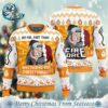 I Heard Santa On The Roof Fire Force Best Xmas Knitted Ugly Christmas Sweater Gift For Family