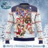 Monkey D Luffy Christmas One Piece Pirates Ugly Christmas Sweater Gift For Men And Women Holiday