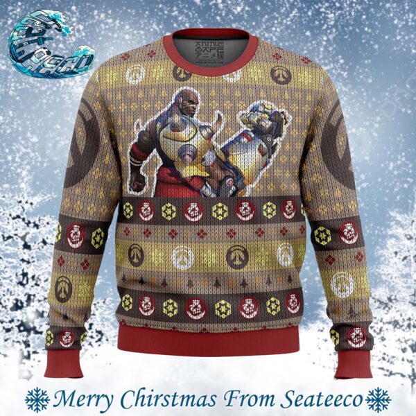 Overwatch Doomfist Best Xmas Ugly Christmas Sweater Gift For Men And Women