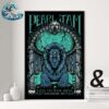 Pearl Jam Art By Oliver Barrett In Boston MA At Fenway Park On September 15 And 17 Dark Matter World Tour 2024 With Glen Hansard Poster Canvas