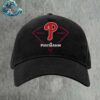 Official Philadelphia Phillies October Ready 2024 MLB Postseason Locker Room Snapback Hat Classic Cap