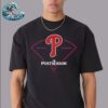 Official 2024 MLB Postseason Philadelphia Phillies x Nike Authentic Collection Legend Gray Vintage T-Shirt