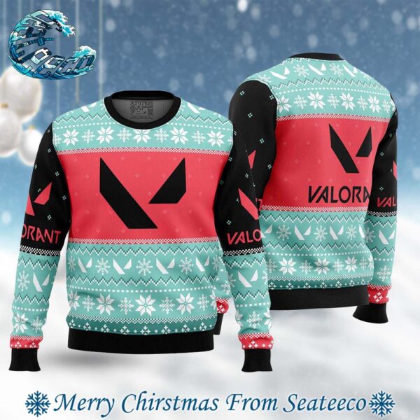 Play As One Valorant Ugly Christmas Sweater Gift For Holiday 2024