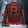 Pokemon Team Rocket Holiday Ugly Christmas Sweater Gift For Men And Women