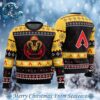 Xenomorph Alien 2024 Best Knitted Ugly Christmas Sweater