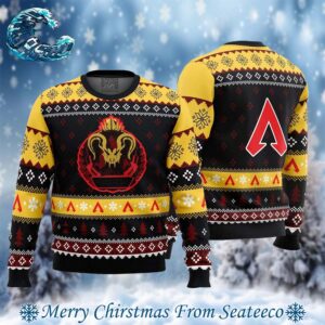 Predator Rank Apex Legends 2024 Best Knitted Ugly Christmas Sweater