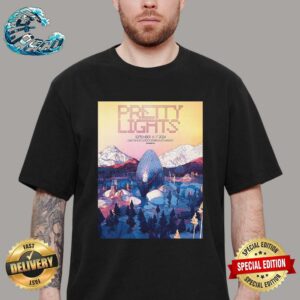 Pretty Lights Limited Poster In Stateline NV At Lake Tahoe Outdoor Arena at Harveys On September 6-7 2024 Unisex T-Shirt