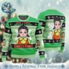 On the First Day of Christmas Squid Game Ugly Christmas Sweater Gift For Holiday 2024