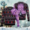 Nine-Tails Chakra Mode Naruto Ugly Christmas Sweater Gift For Men And Women Holiday