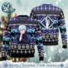 Satoru Gojo Jujutsu Kaisen 2024 Best Knitted Ugly Christmas Sweater