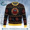 Seasons Sweepings Cobra Kai Holiday Ugly Christmas Sweater Gift For Men And Women