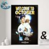 Shohei Ohtani Sets A New Dodger Franchise Record For Home Runs In A Single Season With 50 Wall Decor Poster Canvas