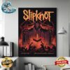 Slipknot Event Poster 25th Anniversary At RV Inn Style Resorts Amphitheater In Ridgefield WA On September 8 2024 Wall Decor Poster Canvas