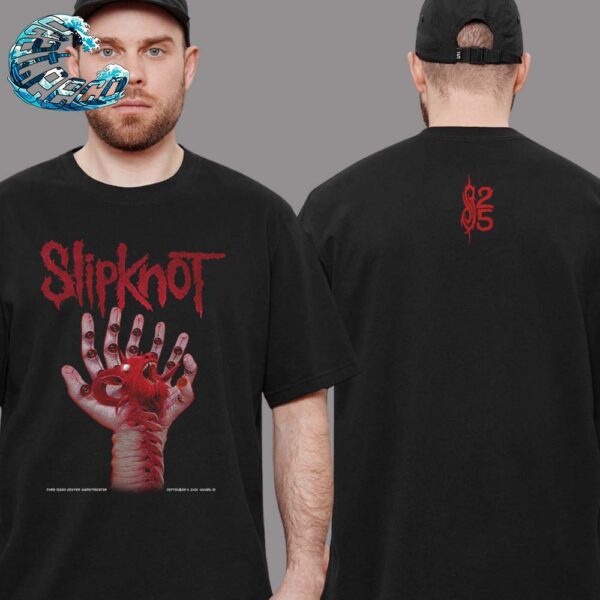 Slipknot 2024 Tour Tee 25th Anniversary For Nampa ID At Ford Idaho Center Amphitheater On September 11 2024 Two Sides Print Classic T-Shirt