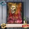 Slipknot 2024 Tour Poster 25th Anniversary At White River Amphitheatre In Auburn WA On September 7 2024 Home Decor Poster Canvas