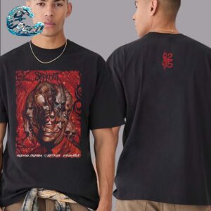 Slipknot Night 1 Tee For Show Music In Inglewood California At Intuit Dome On September 13 2024 Two Sides Print Premium T-Shirt