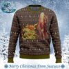 Street Fighter Ryu and Akuma Knitted Ugly Christmas Sweater