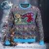 Street Fighter Ryu and Akuma Knitted Ugly Christmas Sweater