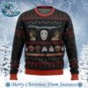 Chibi Christmas Akaza Demon Slayer 2024 Ugly Christmas Sweater Gift For Holiday