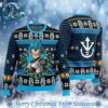 Tis Over 9000 Dragon Ball Z Xmas Gift For Family Ugly Christmas Sweater