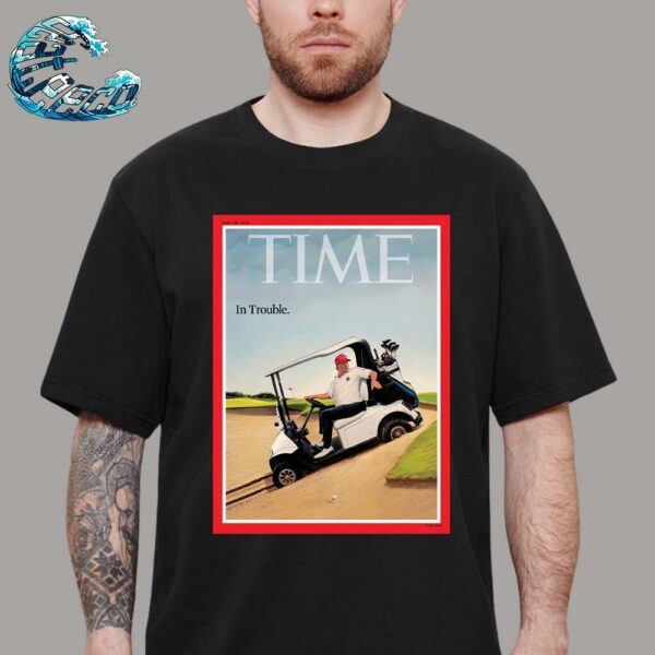 TIME New Cover How Kamala Harris Knocked Donald Trump Off Course Vintage T-Shirt