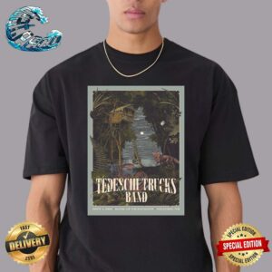 Tedeschi Trucks Band Event Poster For Gilford NH At Bank of New Hampshire Pavilion On September 1 2024 Unisex T-Shirt