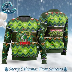 Teenage Mutant Ninja Turtles Ugly Christmas Sweater Gift For Holiday 2024