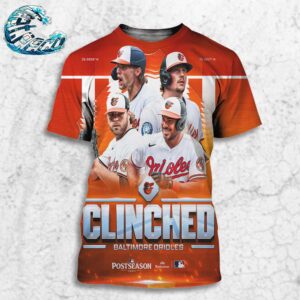 The Baltimore Orioles Have Clinched Back-To-Back MLB Postseason 2024 All Over Print Shirt