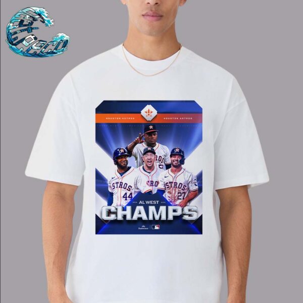 The Houston Astros Are Crowned 2024 AL West Champions Unisex T-Shirt