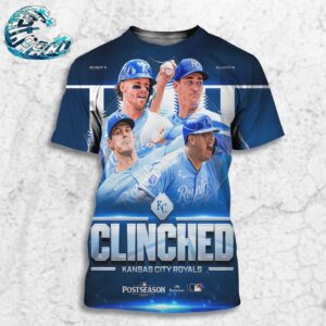 The Kansas City Royals Clinched Are Headed Back To The 2024 MLB Postseason All Over Print Shirt