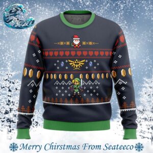 The Legend Of Zelda Santa Link Best Xmas Ugly Christmas Sweater Gift For Men And Women