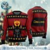 Spend Christmas In Fellowship The Lord of the Rings 2024 Best Knitted Ugly Christmas Sweater