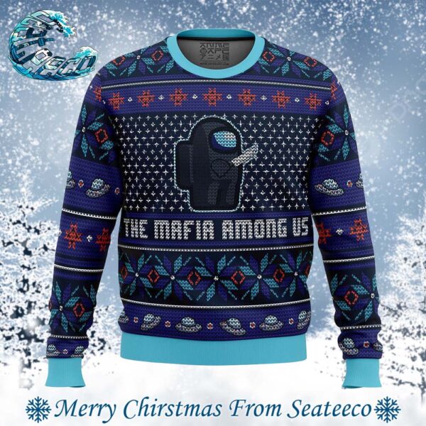 The Mafia Among Us Best Xmas Ugly Christmas Sweater Gift For Men And Women