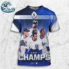 Congratulation New York Yankees MLB AL East Division Champions 2024 All Over Print Shirt