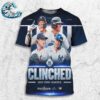 Congrats New York Yankees Clinched 2024 MLB Postseason All Over Print Shirt