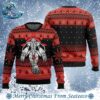 Wargreymon Digimon Best Xmas Knitted Ugly Christmas Sweater Gift For Family