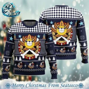 Thousand Sunny One Piece Pirates Xmas Gift For Family Ugly Christmas Sweater