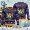 Super Saiyan Blue Vegeta Dragon Ball Z 2024 Best Knitted Ugly Christmas Sweater