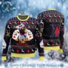 Skeleton Christmas Jurassic Park Best Gift For Family Ugly Christmas Sweater