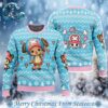 Timeskip Tony Tony Chopper One Piece Pirates Ugly Christmas Sweater  Front.png