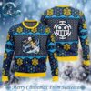 Trafalgar Law Christmas One Piece Pirates Xmas Gift For Family Ugly Christmas Sweater