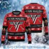 Post Malone Leave Me Malone Ugly Christmas Sweater Gift For Holiday 2024