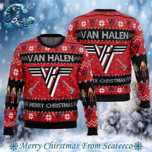 Van Halen Ugly Christmas Sweater Gift For Men And Women Holiday