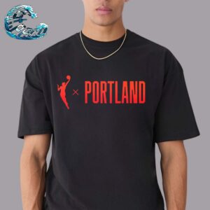 WNBA Welcome To The Portland Oregon Logo Vintage T-Shirt