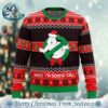 There Is No Santa Who You Gonna Call Ghostbusters 2024 Ugly Christmas Sweater Gift For Holiday