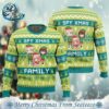 You’re An Evil Genius Spy X Family Best Xmas Knitted Ugly Christmas Sweater Gift For Family